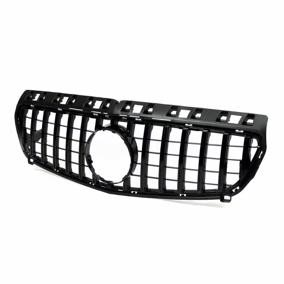 Mercedes A-Klasse W176 Hochglanz Schwarze Panamericana GT Style Grill (2012-2015)