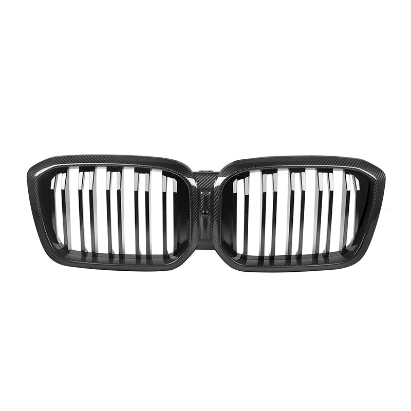 BMW X3 X4 G01 G02 & X3M X4M F97 F98 LCI Carbon Fibre Front Grills (2021+)