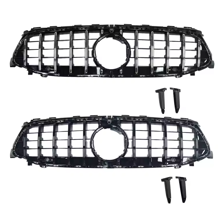 Mercedes CLA W118/C118 Hochglanz Schwarze Panamericana GT Style Grill (2024+)