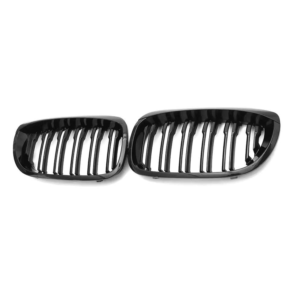 Calandres double lame noir brillant BMW Série 3 E46 2 portes (2003-2006)