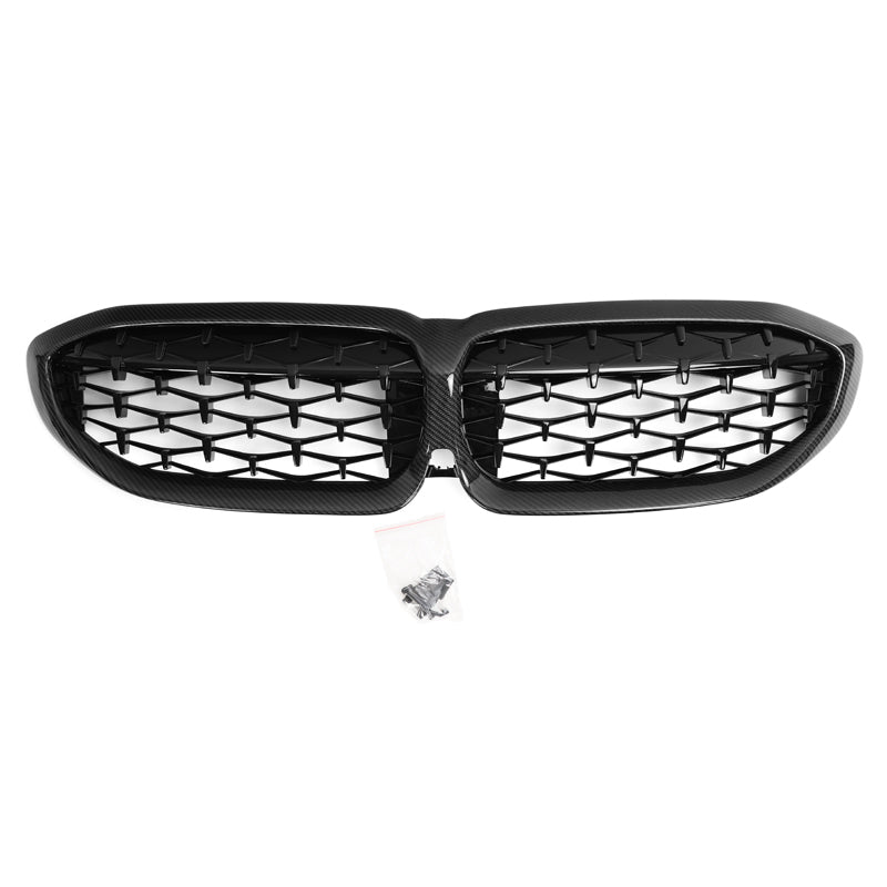 BMW 3er G20/G21 PRE-LCI Carbon Diamant Nieren Grill (2019-2022)