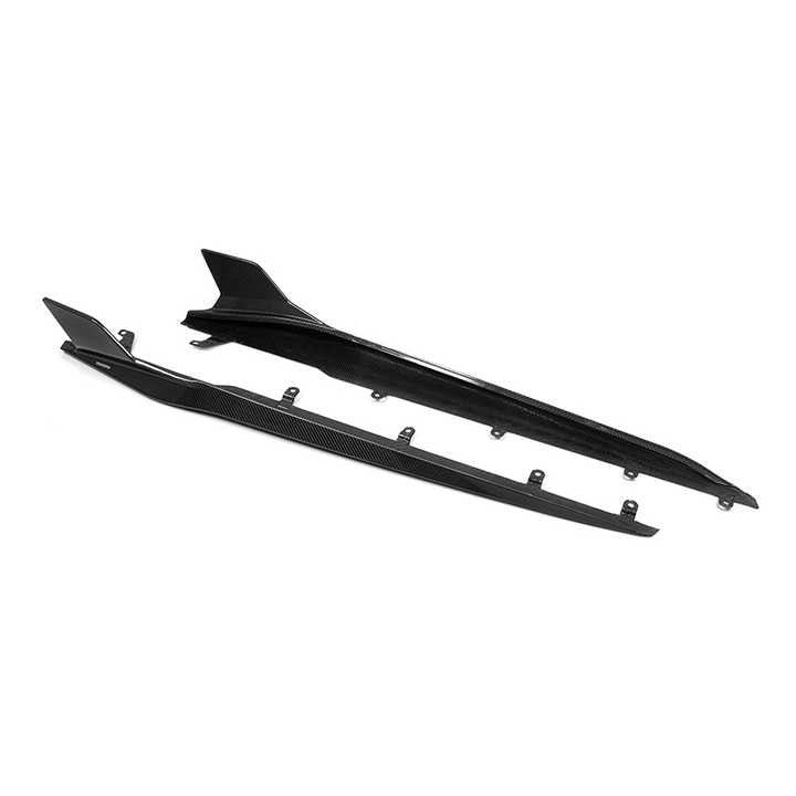 BMW Série 8 G14 G15 & M8 F91 F92 pré-imprégné Carbone Extensions de bas de caisse Par Sooqoo (2018+)