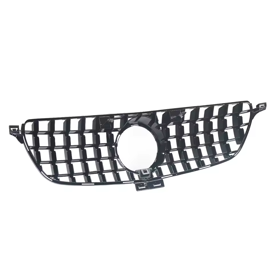 Mercedes GLE C292 Coupe Hochglanz Schwarze Panamericana GT Style Grill (2015-2019)