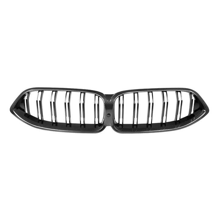 BMW 8er G14/G15/G16 und M8 F91/F92/F93 Prepreg-carbon Doppellamellen Nieren Grill (2018-2023)
