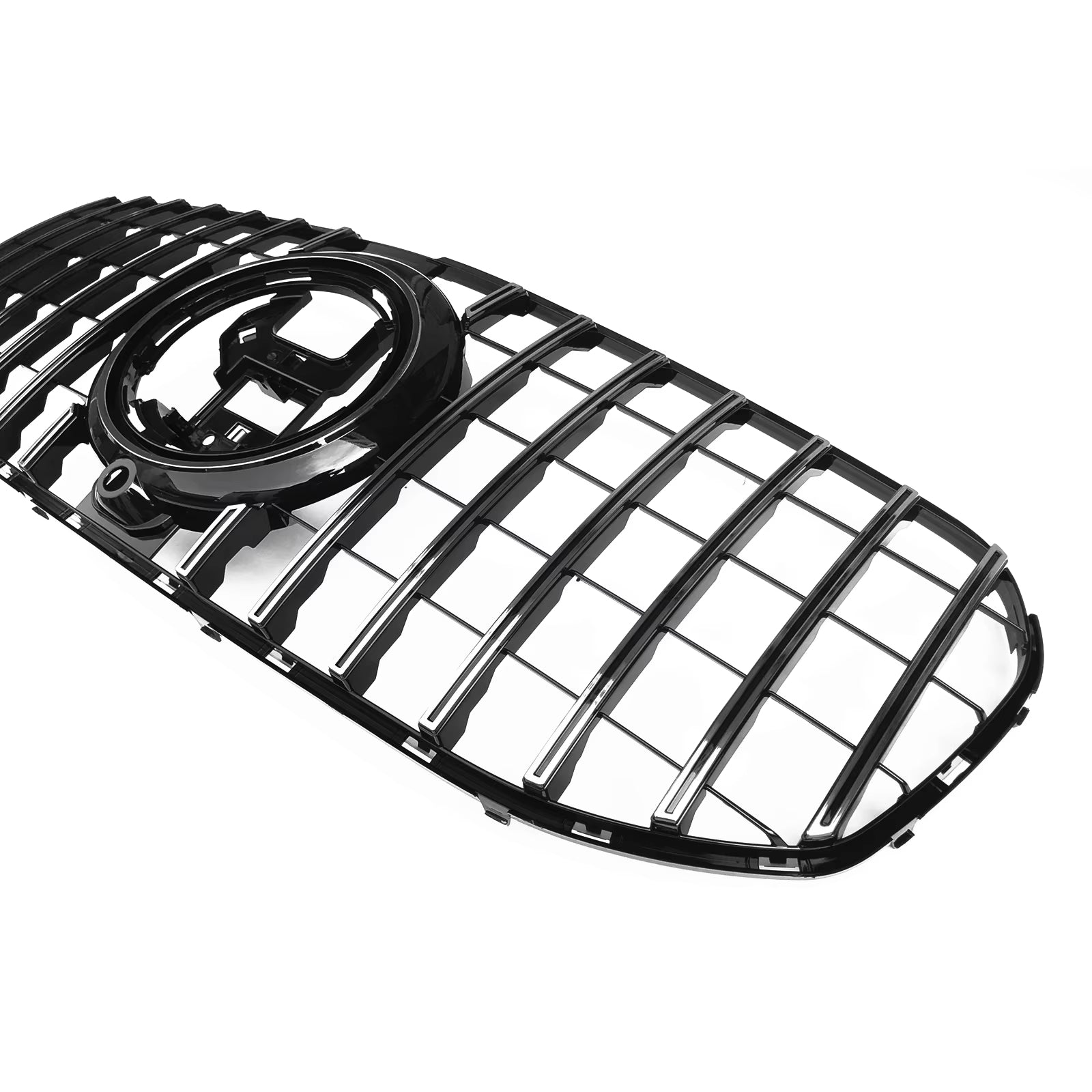 Calandre Mercedes GLS X167 Noir Brillant Style Panamericana GT (2019-2023)