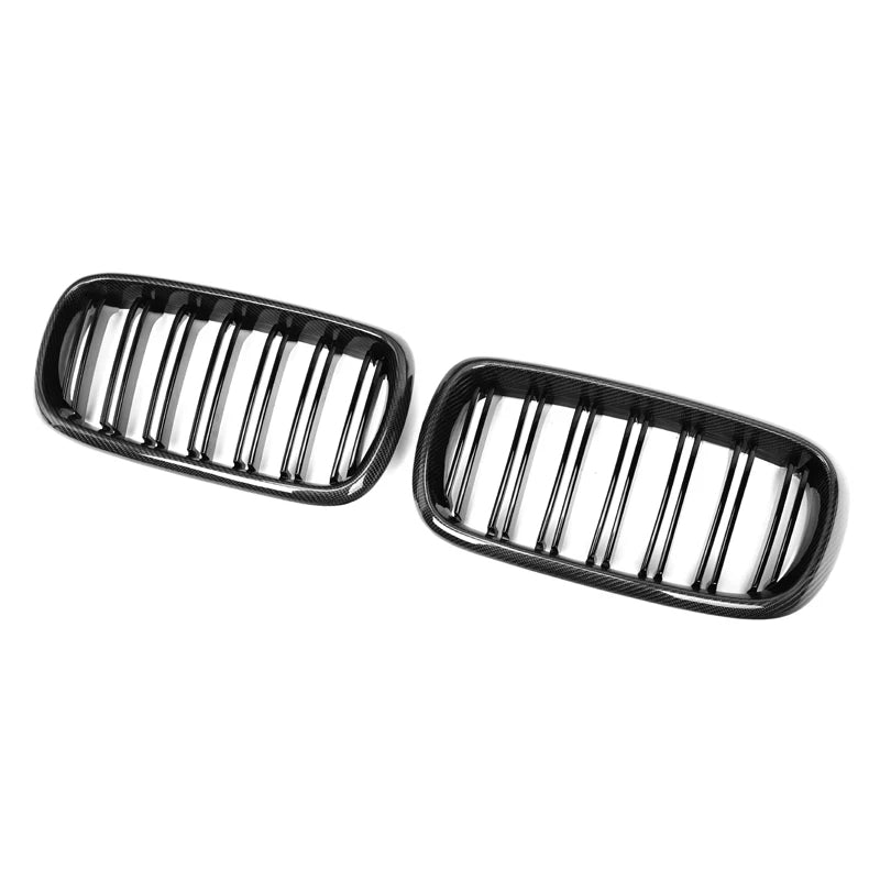 BMW X5 X6 F15 F16 Carbon Fibre Front Grill (2014-2018)