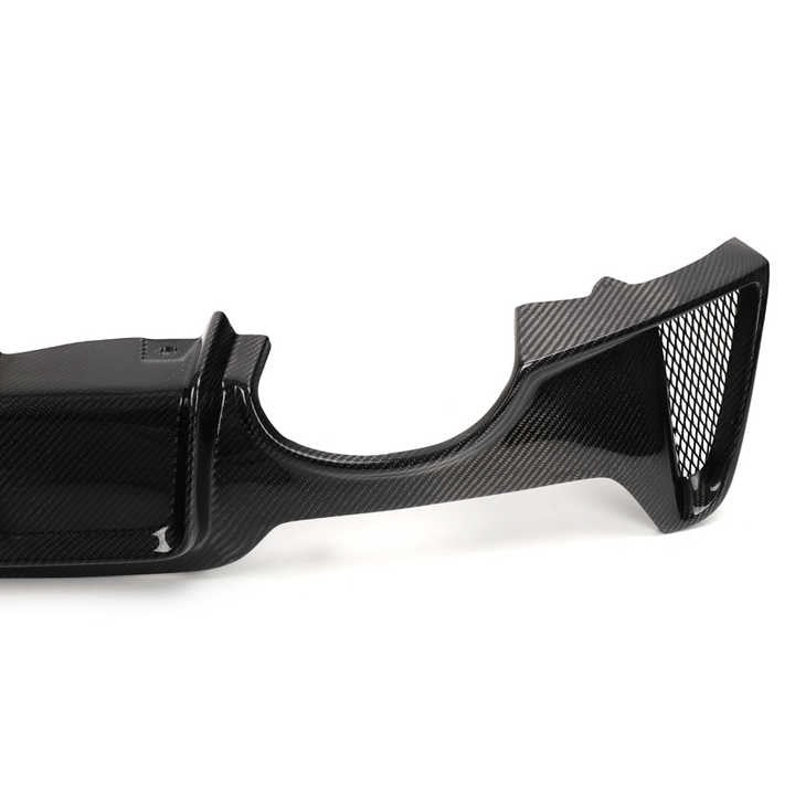 BMW Série 4 F32 F33 F36 Échappement Quad Carbone Style M Performance Diffuseur (2014-2019)