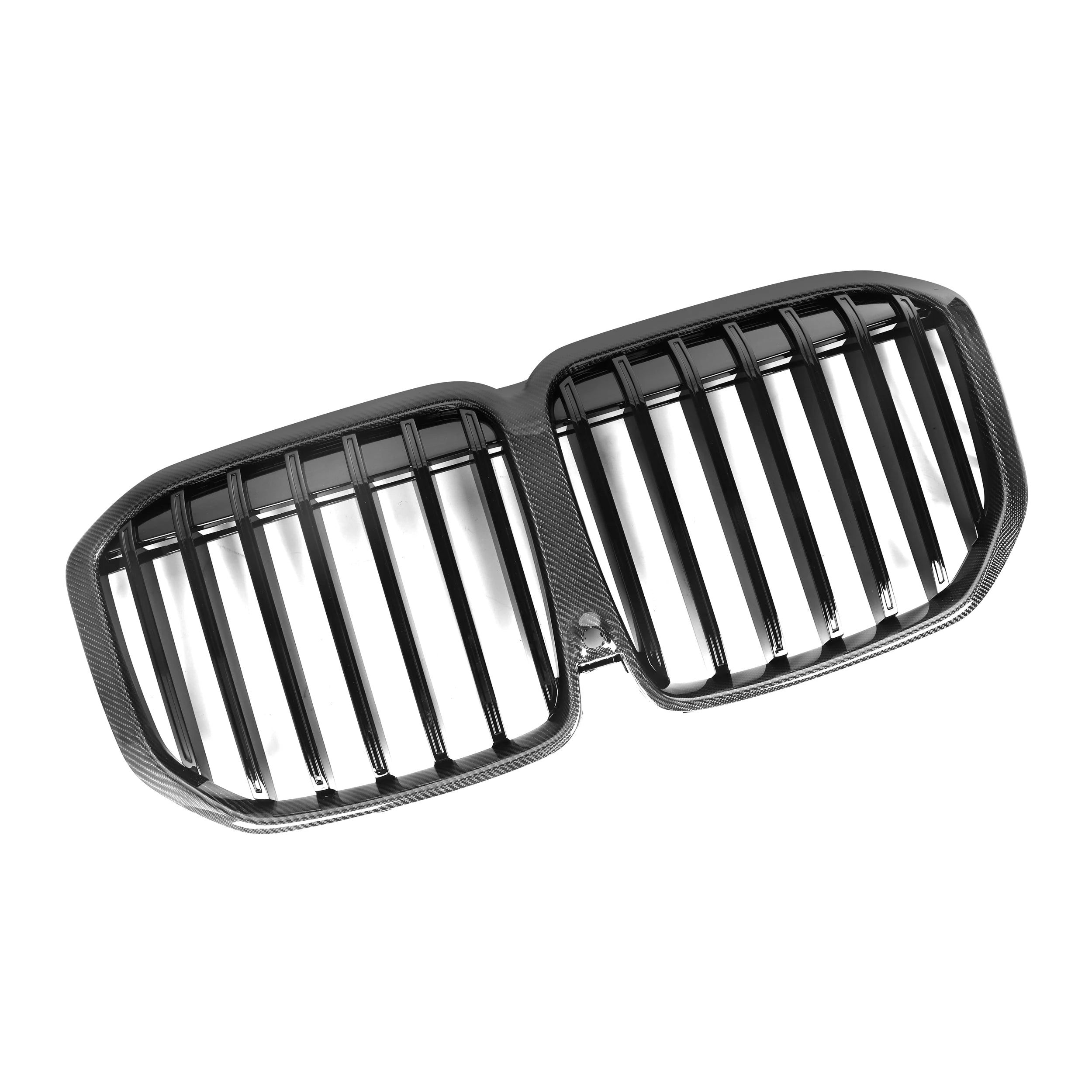 BMW X7 G07 Carbon Fibre Single Slat Front Grills (2019-2022)