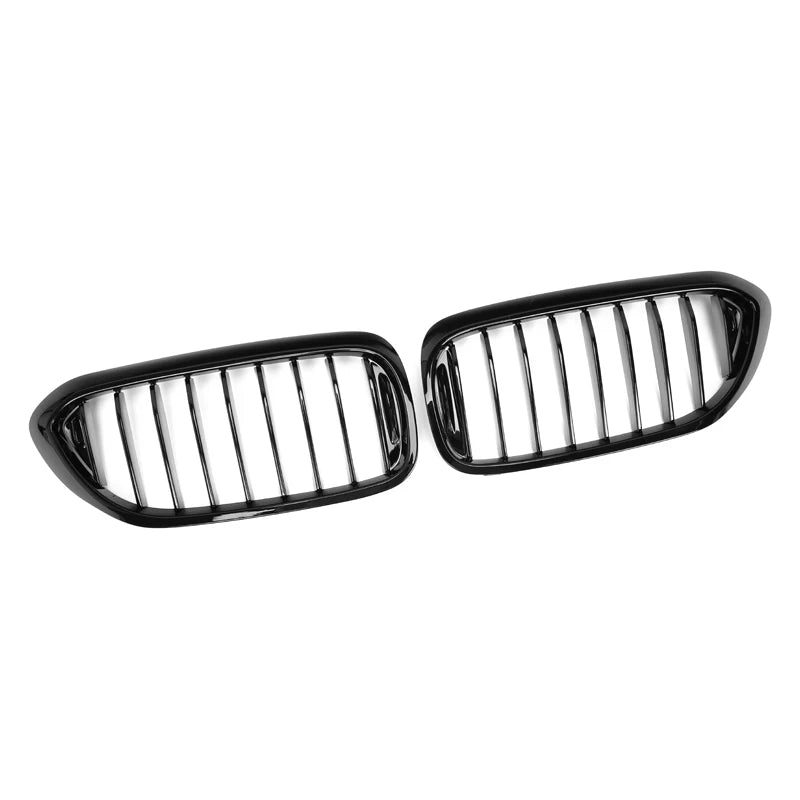 BMW 5er G30 und M5 F90 Schwarz Hochglanz Einzelner Lamellen Nieren Grill (2017-2020)