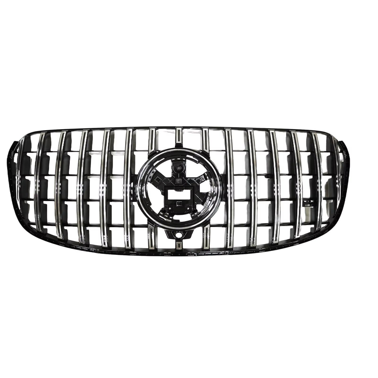 Mercedes GLS X167 Facelift Hochglanz Schwarze Panamericana GT Style Grill (2023+)