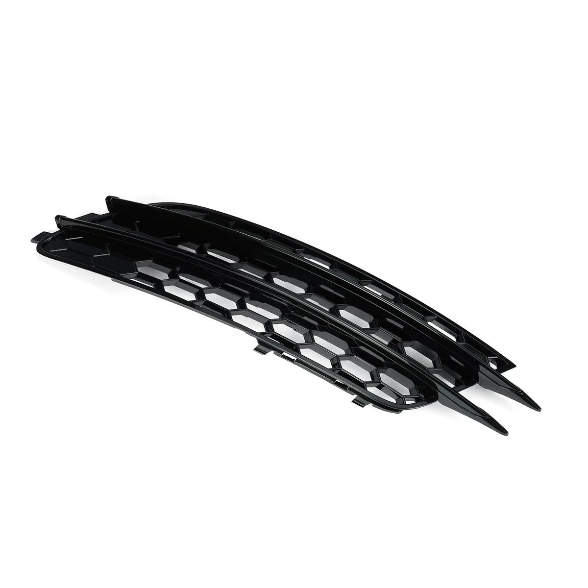Grilles d’antibrouillard noires brillantes Audi A6 C7 (2012-2015)