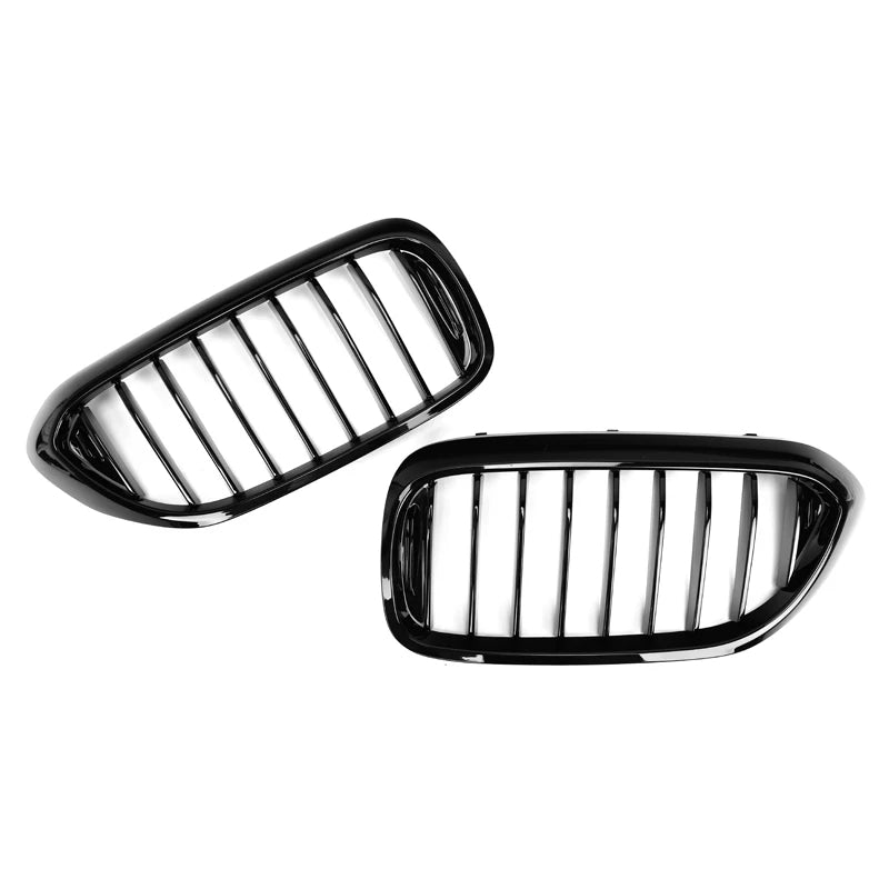 BMW 5er G30 und M5 F90 Schwarz Hochglanz Einzelner Lamellen Nieren Grill (2017-2020)