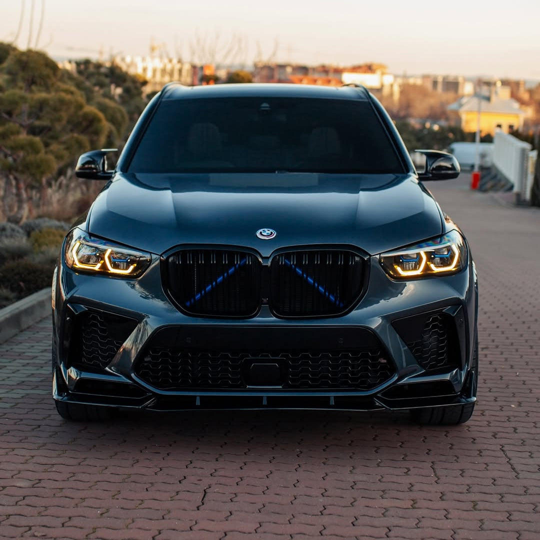 Gelbe CSL-Stil DRL LED-Module für BMW X5M/X6M (F95/F96) (2019-2022)