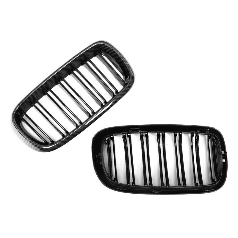 BMW X5 X6 F15 F16 Carbon Fibre Front Grill (2014-2018)
