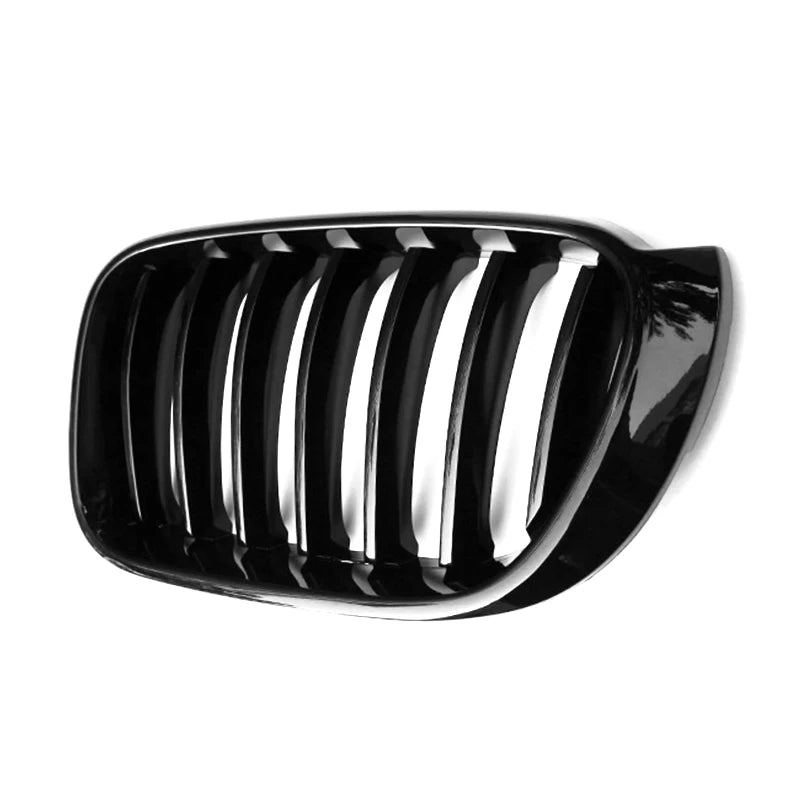 BMW X3/X4 F25/F26 LCI Schwarz Hochglanz Einzellamellen Nieren Grill (2014-2018)