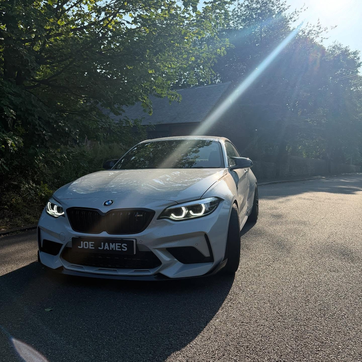 BMW M2 Competition F87 Prepreg-carbon Performance Stil Frontlippe von OPTIC (2018-2021)