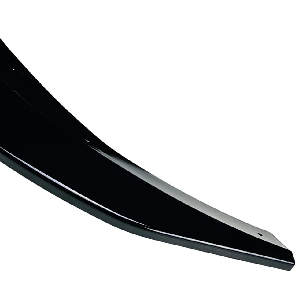Mercedes A-Klasse W176 Facelift AMG Style Hochglanz Schwarze Frontlippe Splitter (2016-2018)