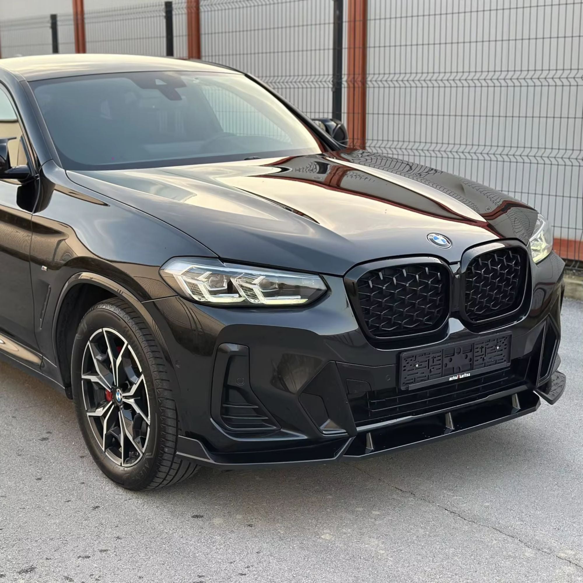 BMW X3 G01/X4 G02 LCI Schwarz Hochglanz Frontlippe (2021+)