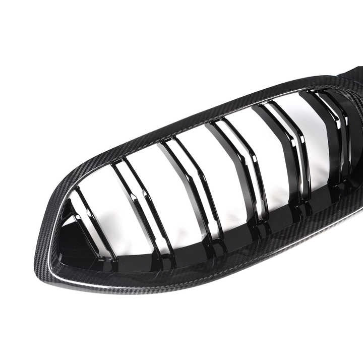 BMW 8er G14/G15/G16 und M8 F91/F92/F93 Prepreg-carbon Doppellamellen Nieren Grill (2018-2023)
