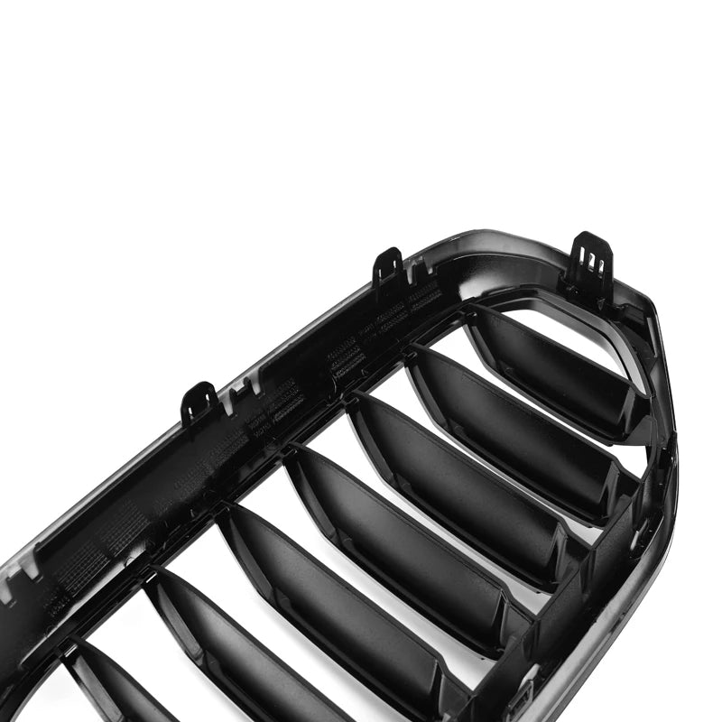 BMW 5er G30 und M5 F90 LCI Schwarz Hochglanz Einzelner Lamellen Nieren Grill (2020-2023)