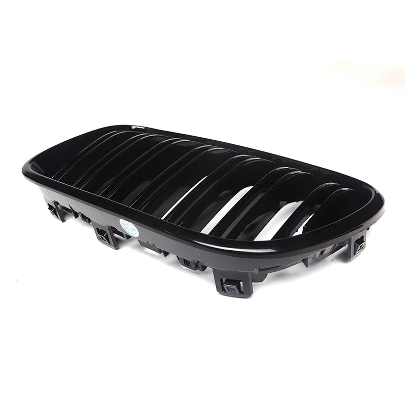 BMW X3/X4 F25/F26 Schwarz Hochglanz Doppellamellen Nieren Grill (2010-2013)