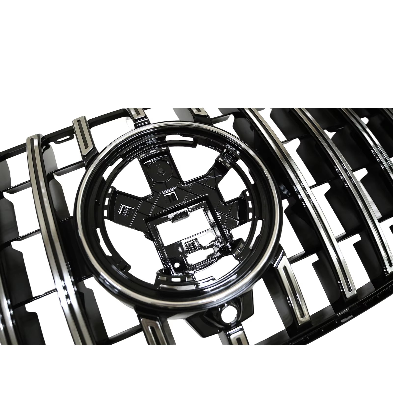 Mercedes GLS X167 Facelift Hochglanz Schwarze Panamericana GT Style Grill (2023+)