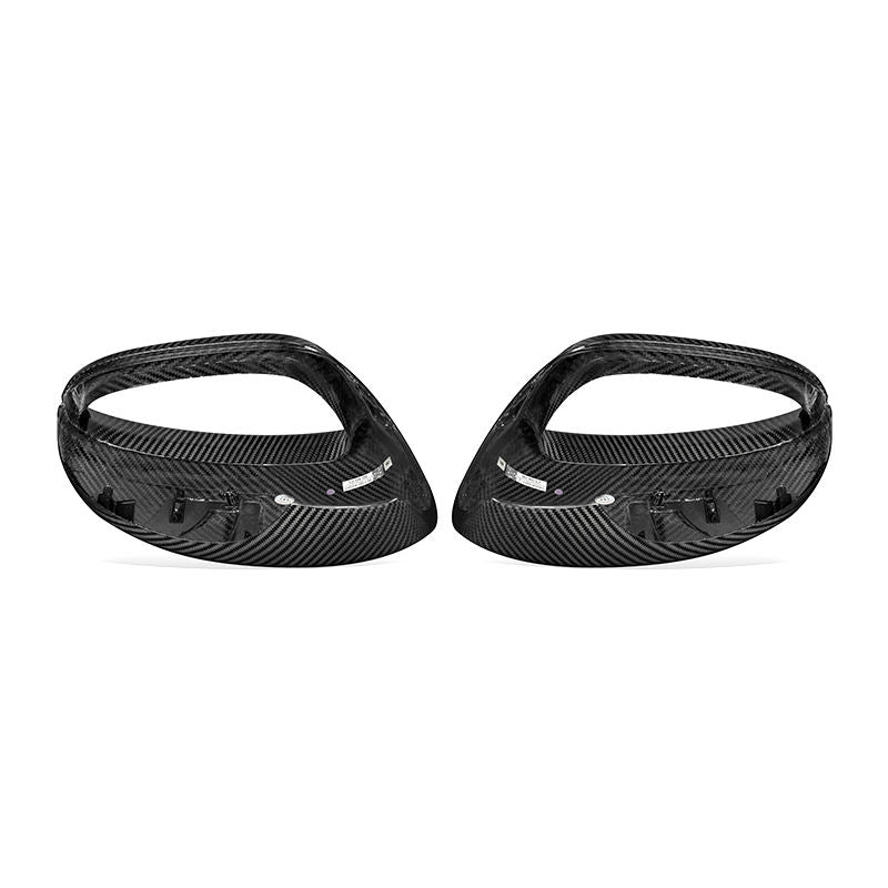 Porsche Panamera 971 Pre-Preg Dry Carbon Fibre Mirror Covers (2017-2021) By OPTIC