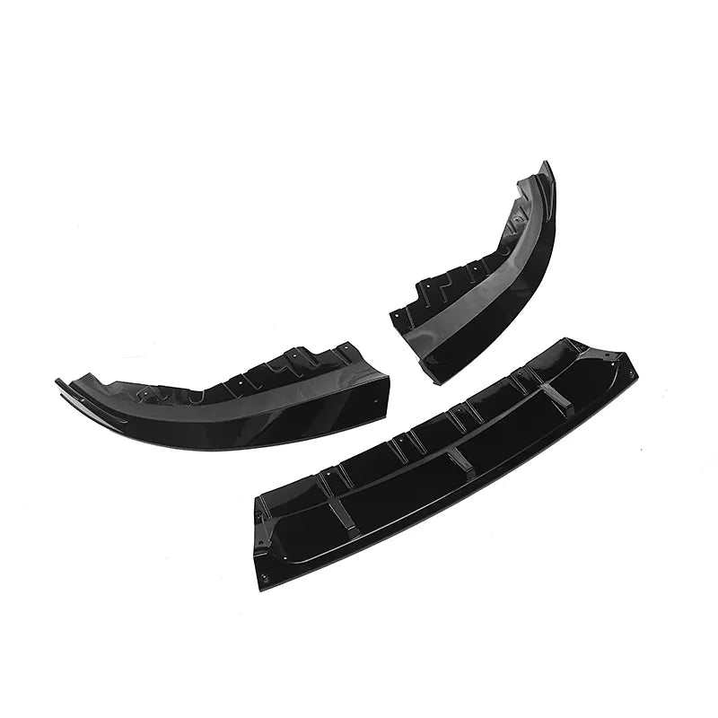 BMW 4 Series G26 M Sport Gloss Black Competition Style Front Lip Splitter (2020+