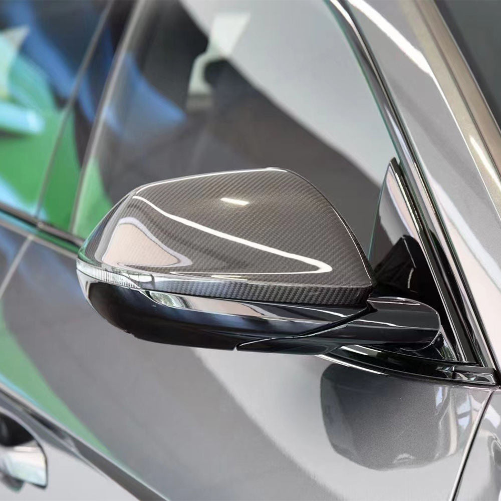 Coques De Rétroviseur En Carbone Pré-imprégné Audi Q8/SQ8/RSQ8 (2019+) Par OPTIC