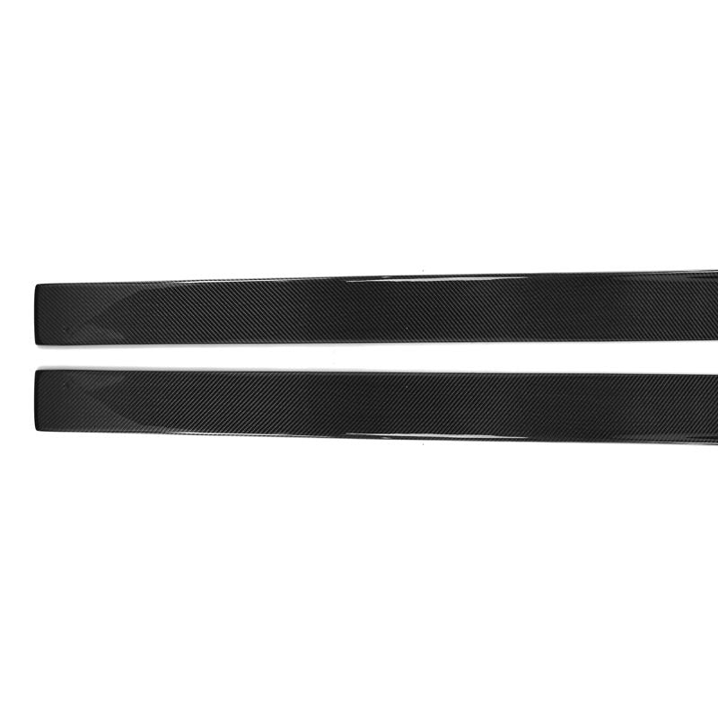 BMW M3 F80 / M4 F82 F83 Carbone Style 3D Extensions de bas de caisse (2014-2018)