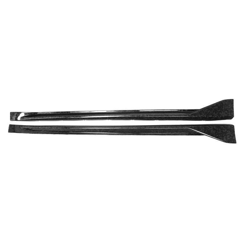 BMW M3 G80 G81 / M4 G82 G83 Forgé à sec pré-imprégné Carbone Extensions de bas de caisse par OPTIC (2021+)