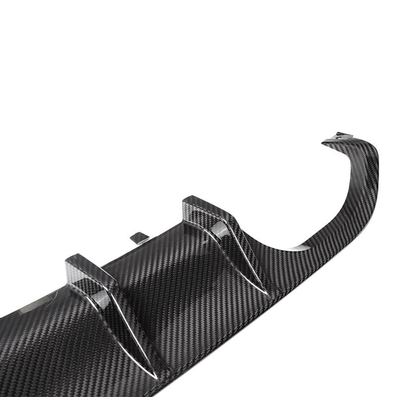 BMW M3 F80 / M4 F82 F83 Pre-Preg Dry Carbon Fibre Mp Style Rear Diffuser By OPTIC (2014-2019)