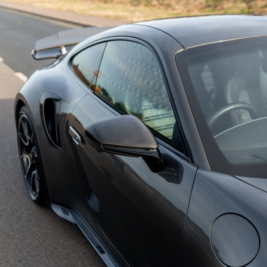 <tc>Porsche 911 992 Prepreg Carbon Spiegelkappen (2019+)</tc>