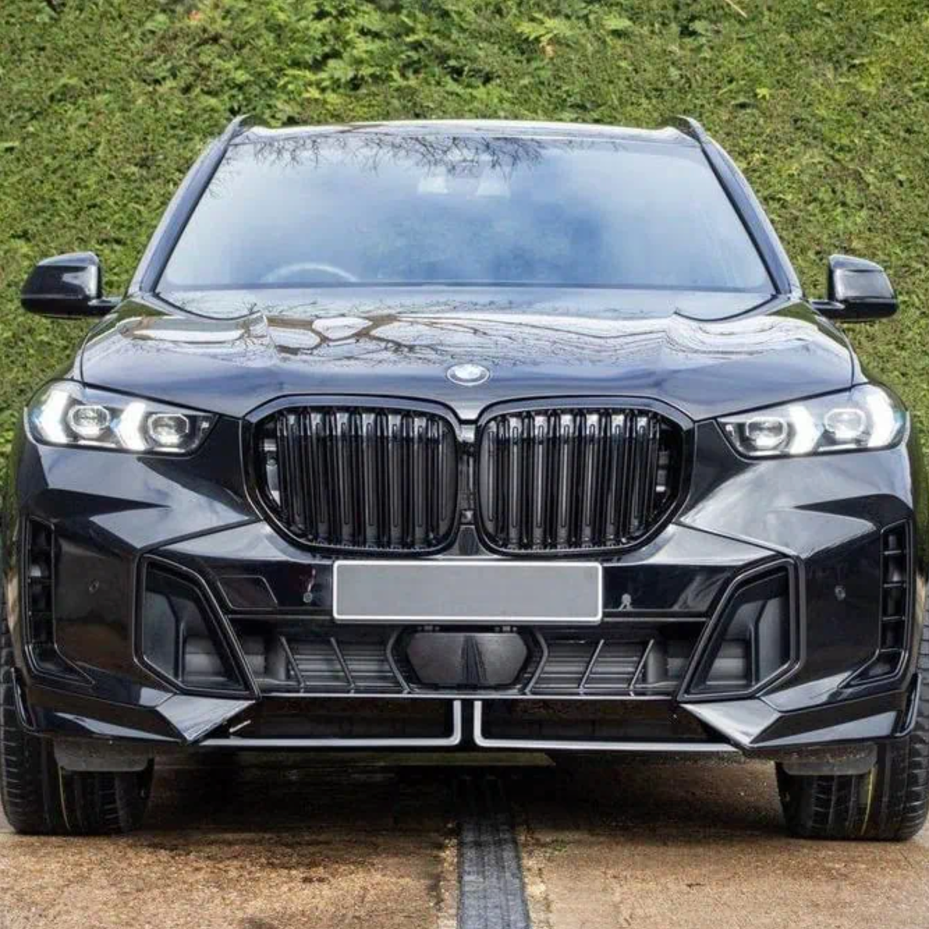 BMW X5 & X5M G05 F95 LCI Calandres à double barrettes noir brillant (2023+)