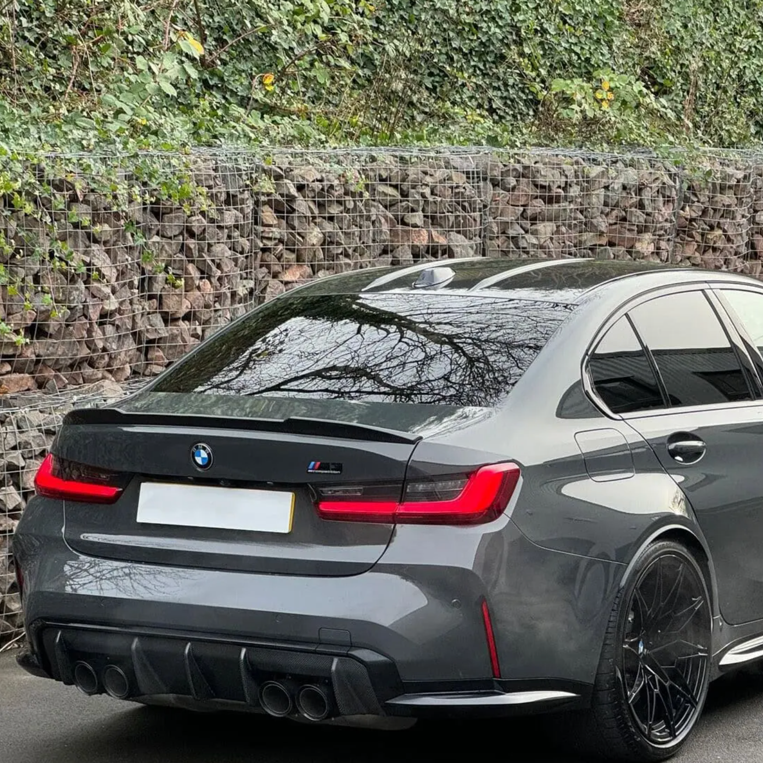 BMW 3er G20 und M3 G80 Pre-Preg Dry CS-Stil Carbon Heckspoiler von OPTIC (2018+)