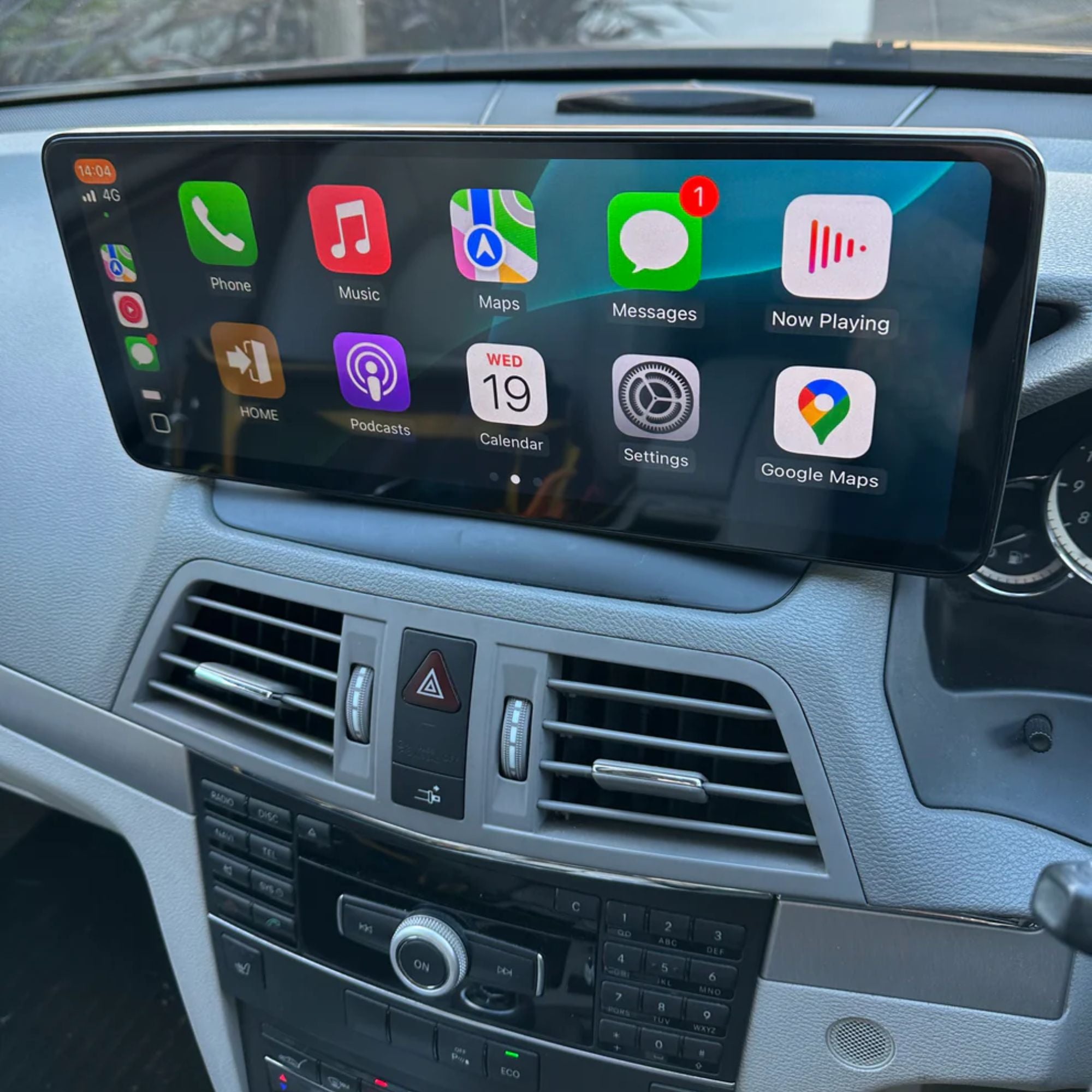 Mercedes E-Class C207 | 12.3" Écran tactile Apple CarPlay/Android Auto | (2009-2016)