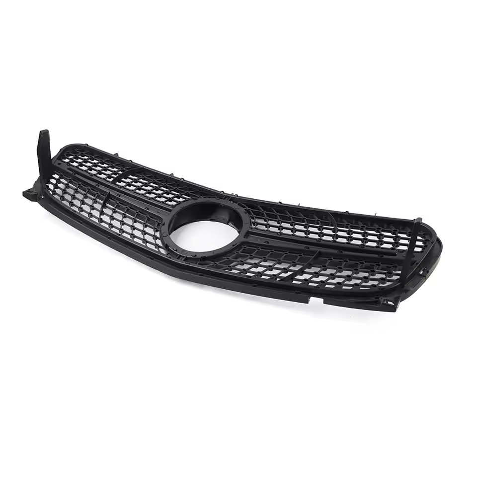 Mercedes GLA X156 Facelift Hochglanz Schwarze Diamant Style Grill (2017-2020)