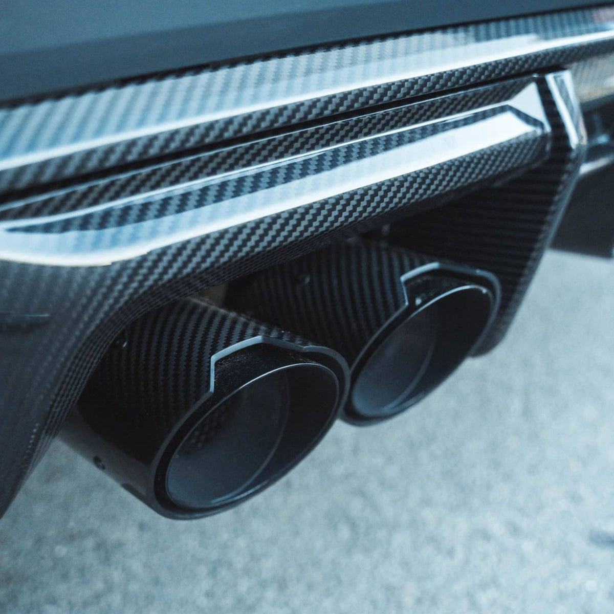 BMW M3 G80/G81 | M4 G82/G83 Slash Cut Carbon Exhaust Tips