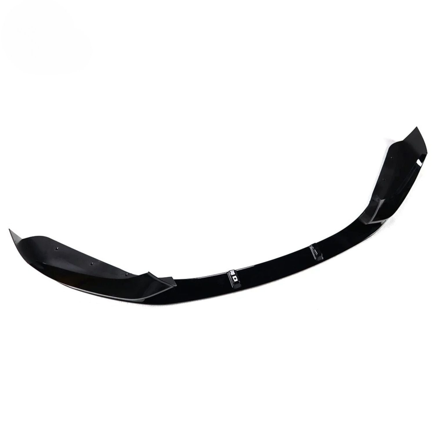 BMW 1 Series F20/F21 LCI MP Style Gloss Black Front Lip Splitter (2015-2019)
