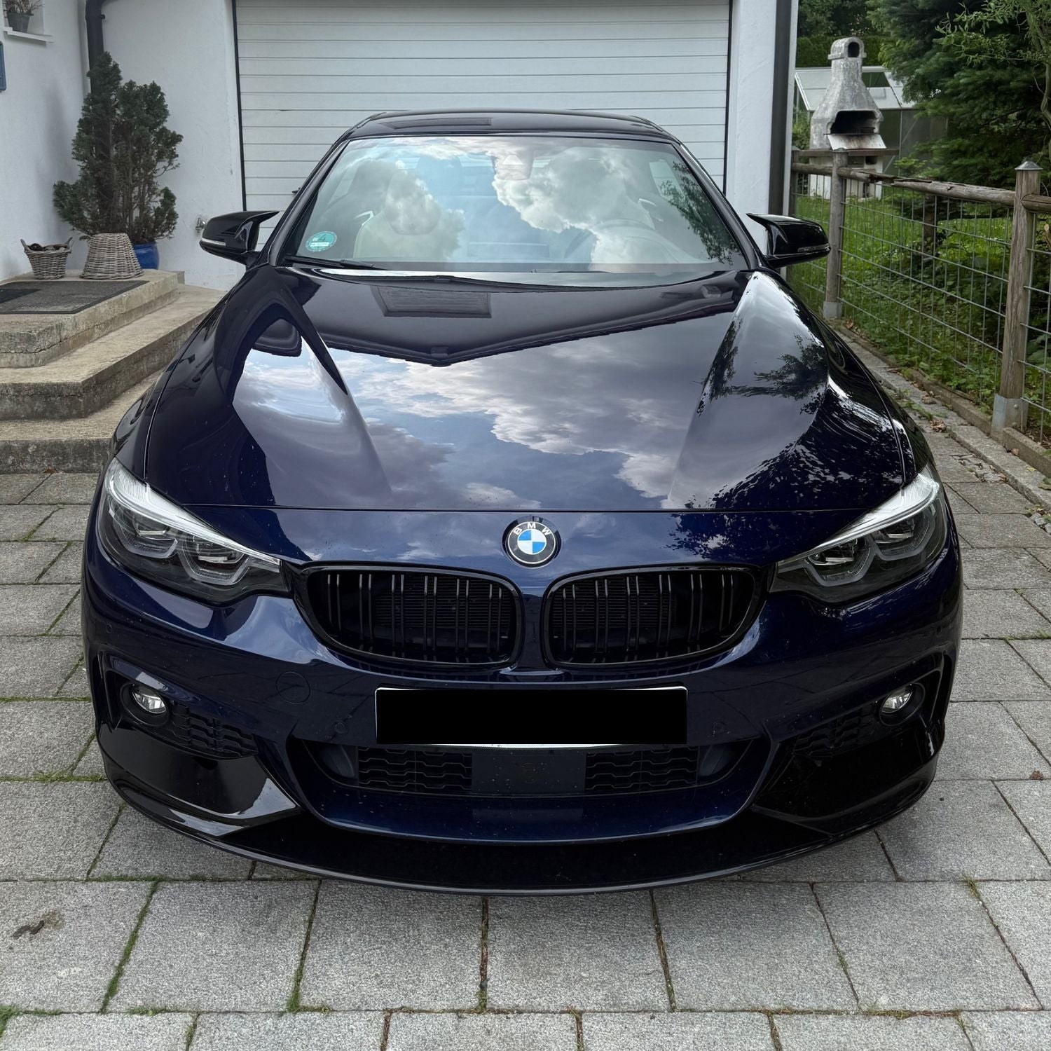 BMW 2er/M2 Schwarz Hochglanz Doppellamellen Nieren Grill F22/F23/F87