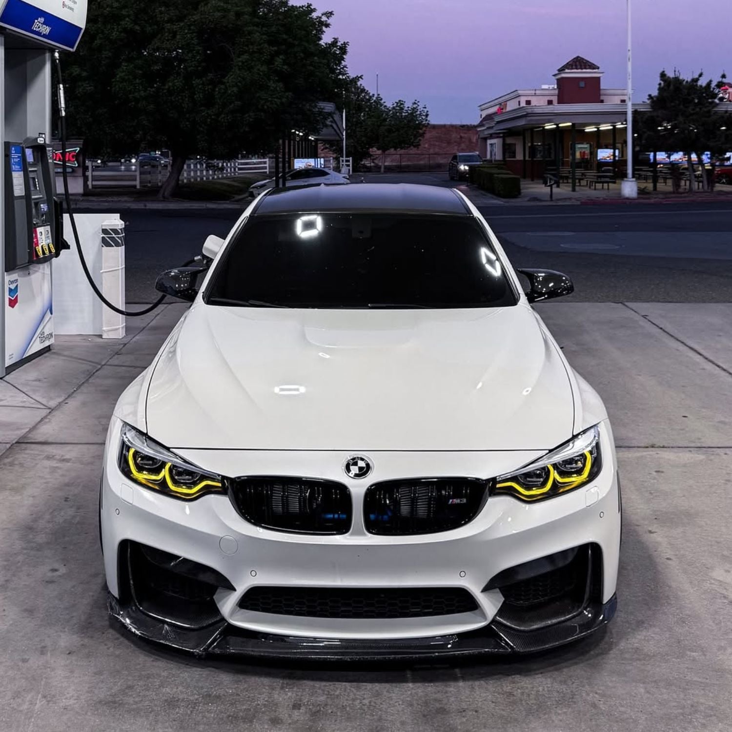 Gelbe CSL-Stil DRL LED-Module für BMW M3 und M4 LCI (F80/F82/F83)