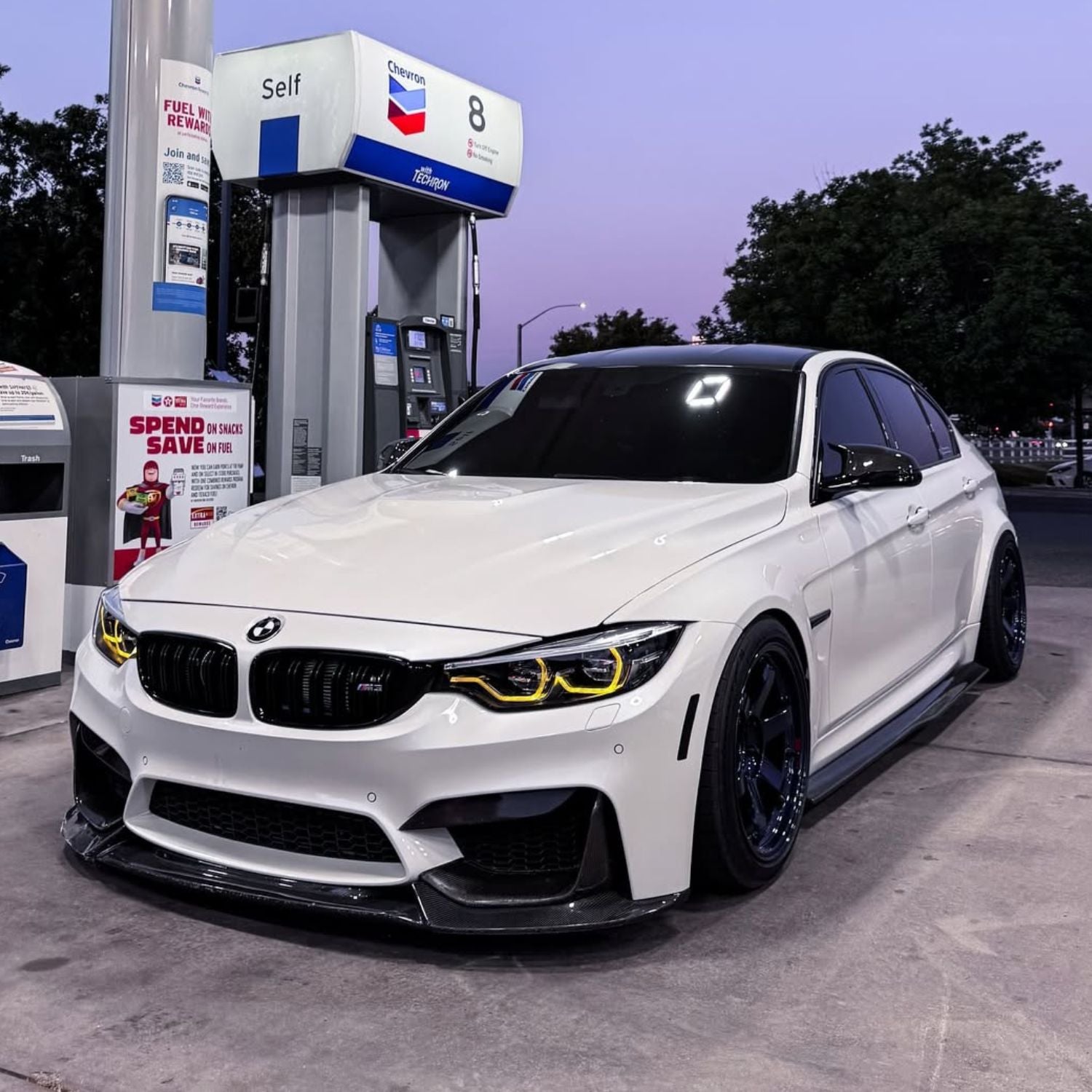 Gelbe CSL-Stil DRL LED-Module für BMW M3 und M4 LCI (F80/F82/F83)