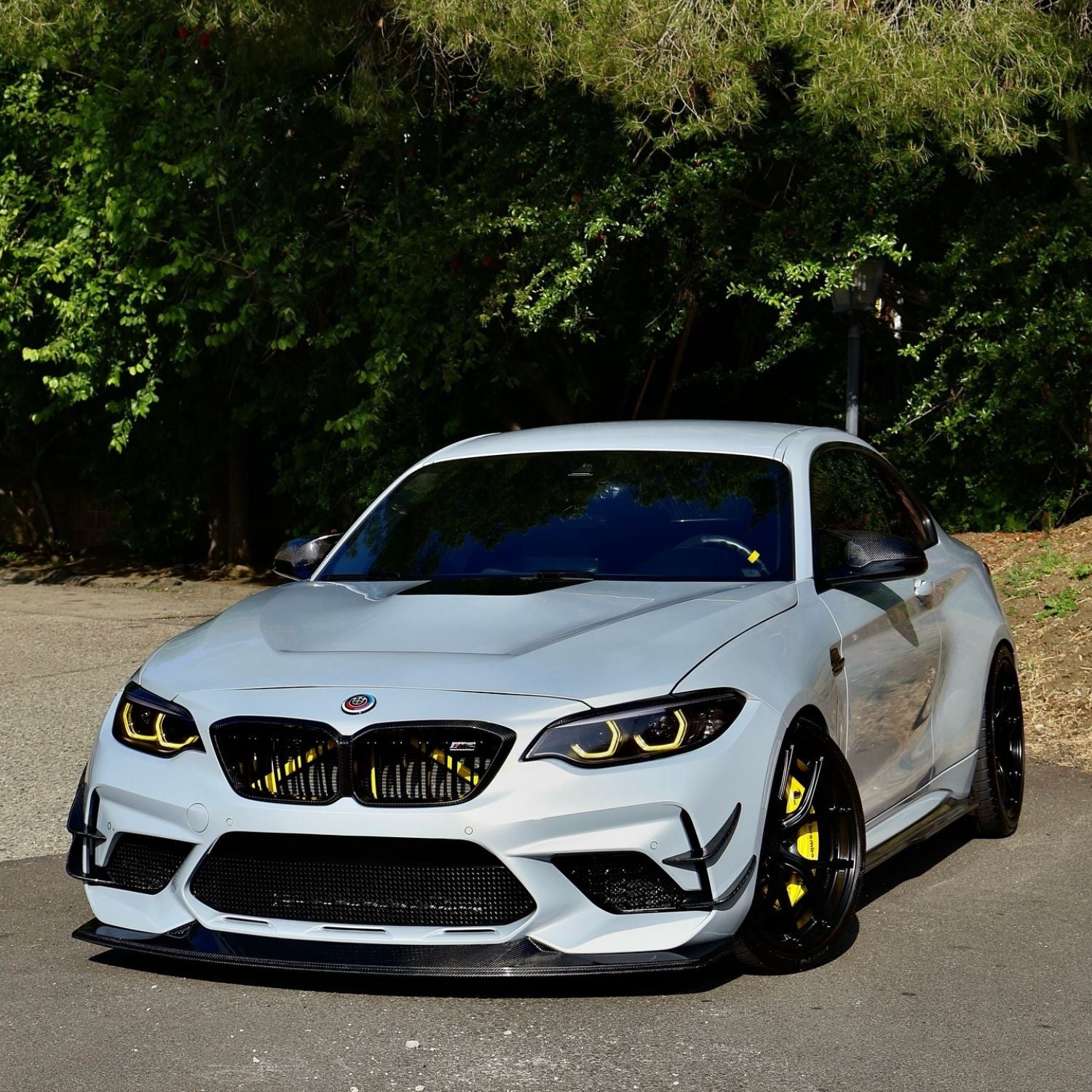 Ensemble de modules LED DRL jaunes style CSL pour BMW Série 2 & M2 (F87/F22/F23)