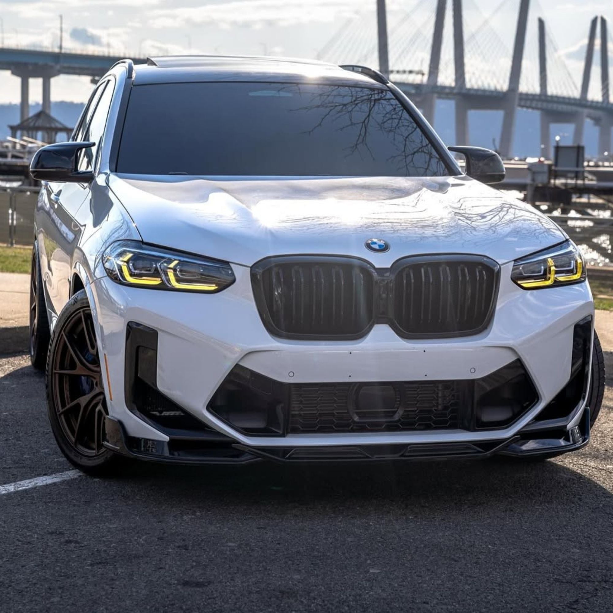 CSL Style Yellow DRL LED Lights Module Set For BMW X3M/X4M (F97/F98) PRE-LCI (2017-2021)