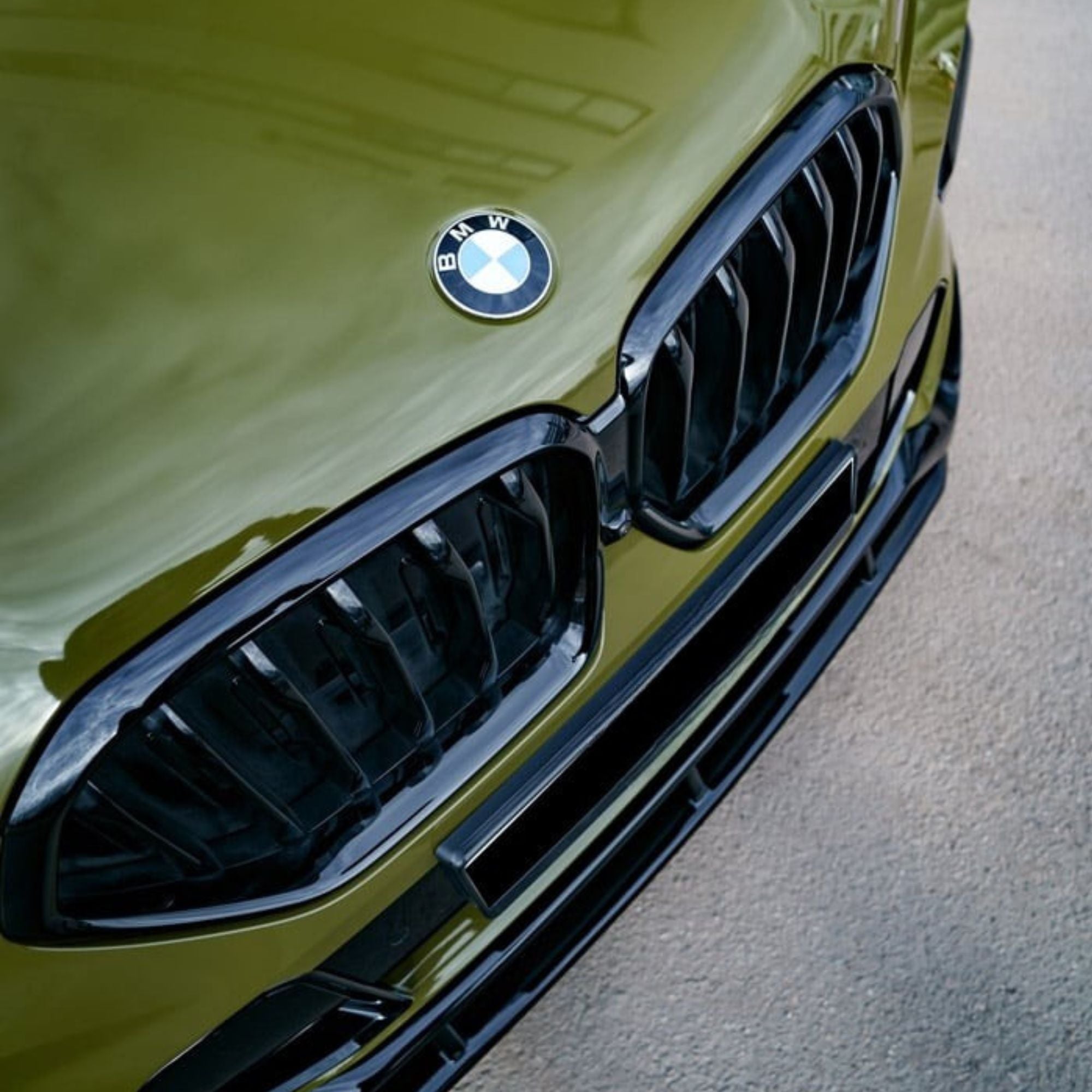 BMW X6/X6M G06/F96 Schwarz Hochglanz Nieren Grill mit einzelnen Lamellen (2019-2022)