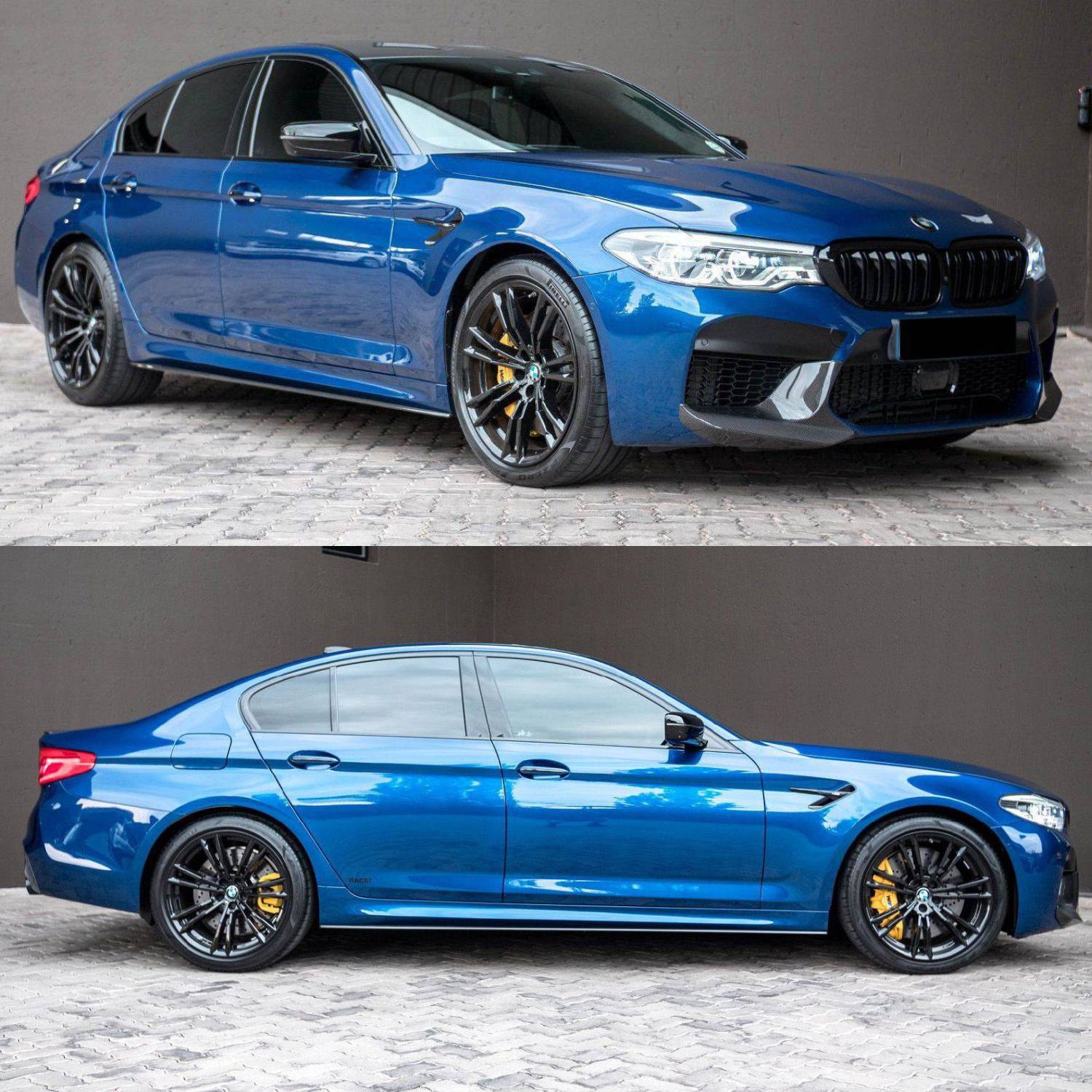 BMW Série 5 G30 G31 & M5 F90 Carbone Pré-imprégné Style Mp Extensions de bas de caisse par OPTIC (2017-2023)