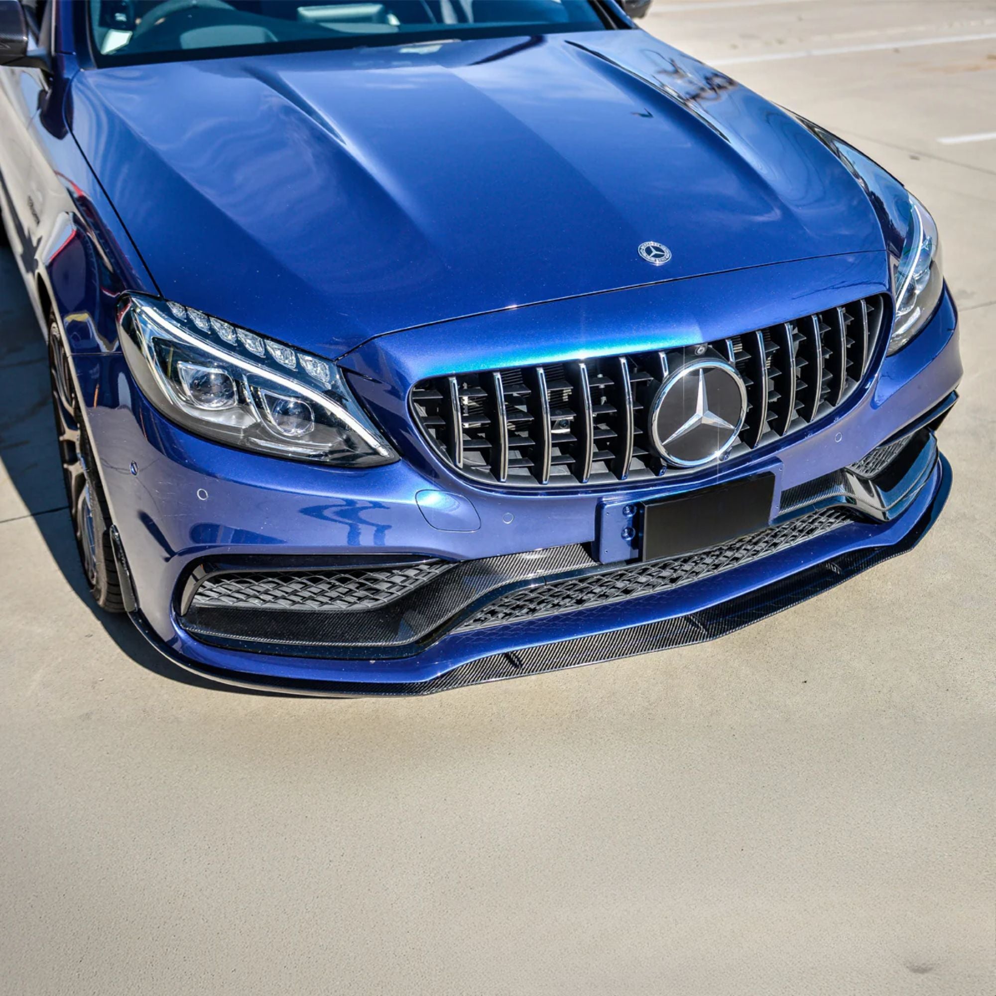 Mercedes Classe C C63 W205/C205 Calandre Panamericana GT Style Noir Brillant (2015-2018)