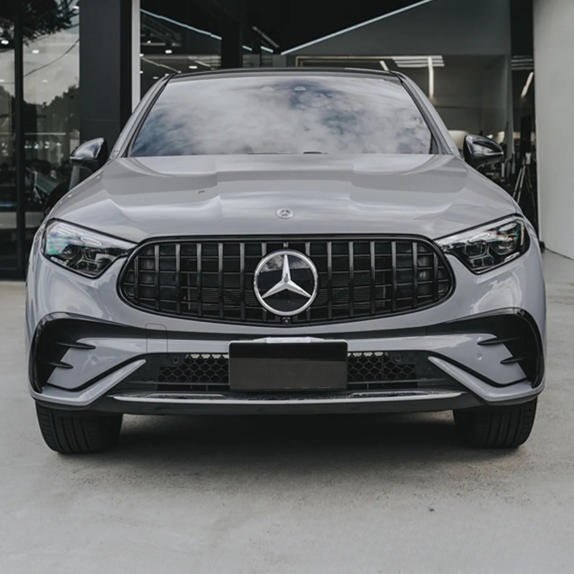 Mercedes GLC X254/C254 Sport Hochglanz Schwarze Panamericana GT Style Grill (2022+)