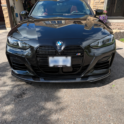 BMW Série 4 G22 G23 M Sport Carbone Style 3D Lame avant (2020+)