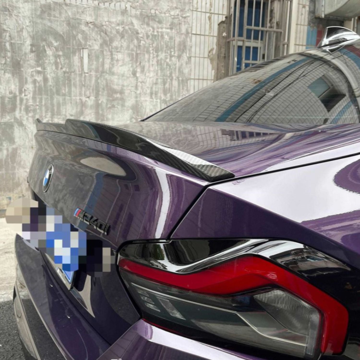 BMW Série 2 G42 & M2 G87 Carbone Pré-imprégné Style Vs Becquet arrière par OPTIC (2021+)